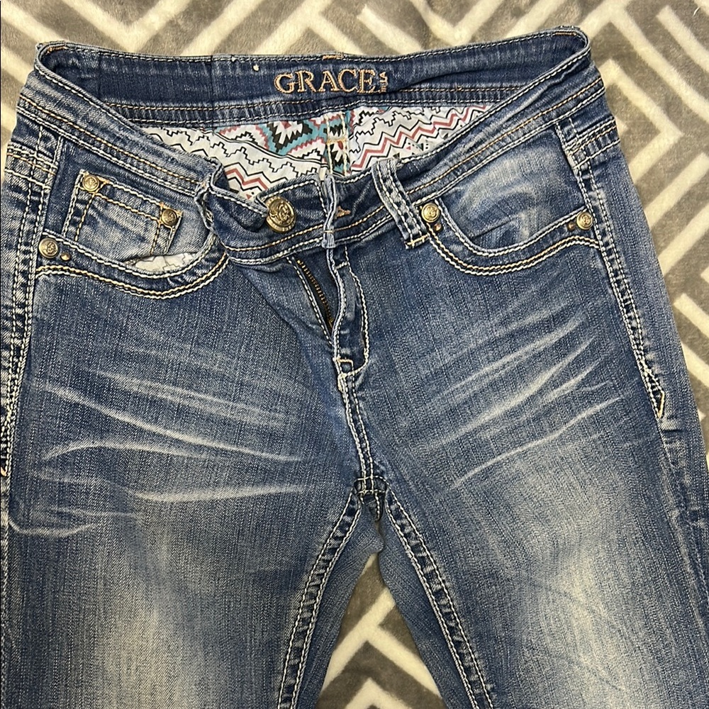 Grace Women's Blue Jeans